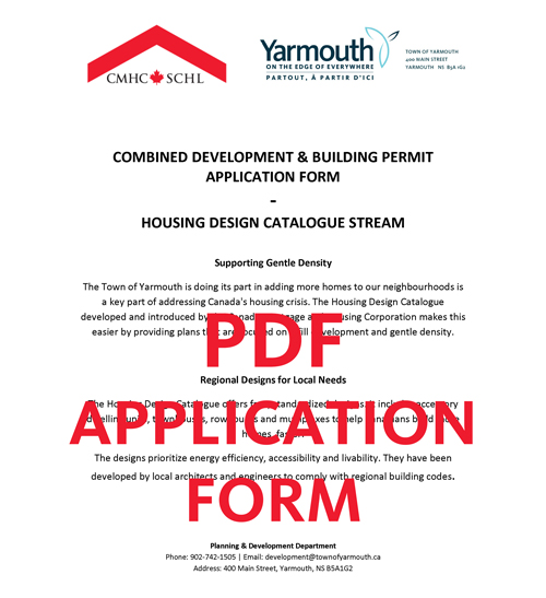 Combined Development Building Permit Application
