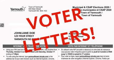 Election Notice: Voter Letters