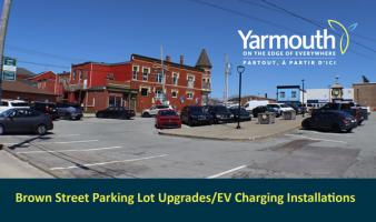 Brown Street Parking Lot Upgrades/EV Charging Installations